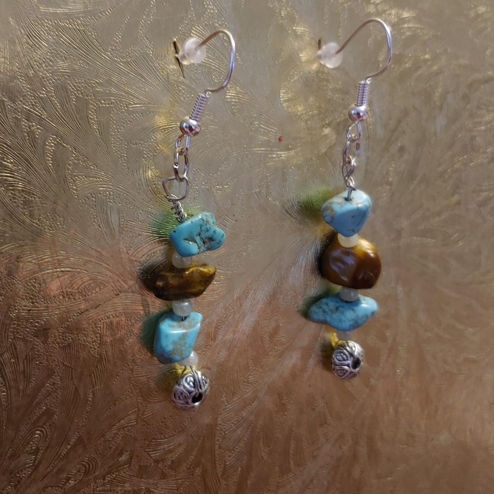 Handmade Turquoise Earrings